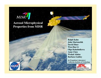 Aerosol Microphysical Properties from MISR - AeroCom