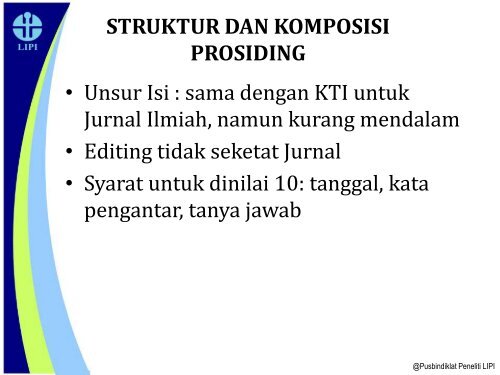 Pedoman Penulisan Karya Ilmiah - LIPI