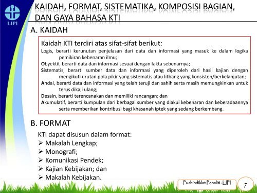 Jenis Bentuk Dan Cakupa