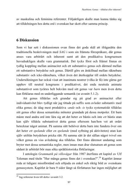 Genus - tilldelat eller inherent.pdf - Lunds universitet