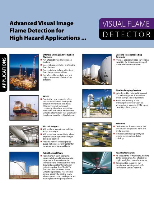 Video Flame Detection Brochure