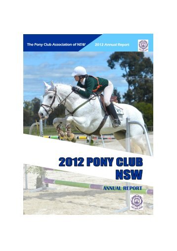 2012 Annual Report - Pony Club Association of NSW