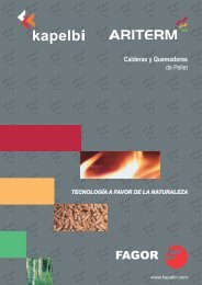 Calderas y Quemadores de Pellet - Kapelbi