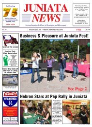 juniata news - Neilson Street