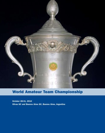 World Amateur Team Championship - USGA