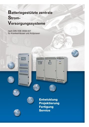 BSV - Anlagen fÃƒÂ¼r 230V GerÃƒÂ¤teversorgung - BBS Industriebatterien