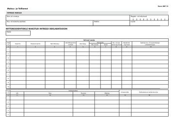 Vorm INF 12 - Maksu- ja Tolliamet