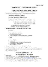 23/2011 - FederaciÃ³n Aragonesa de Ajedrez