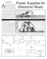 January 1998 Thomas Henry - Power Supplies for Electronic Music.pdf