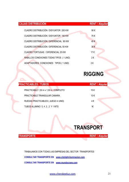 HMI - cherokee luz lighting