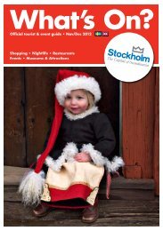 Shopping â¢ Nightlife â¢ Restaurants Events ... - Stockholmskortet