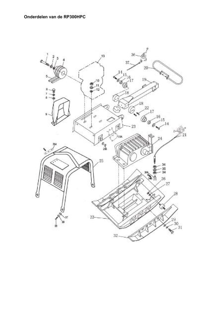 Trilplaat RP160HP - Matom