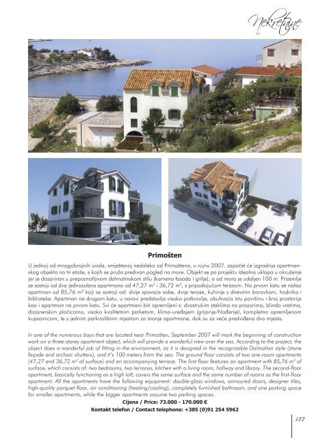najbolji izbor nekretnina /the best real estate offer - DalCasa