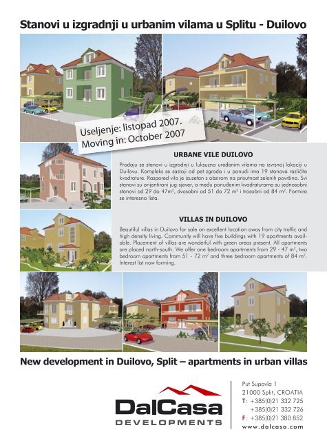 najbolji izbor nekretnina /the best real estate offer - DalCasa