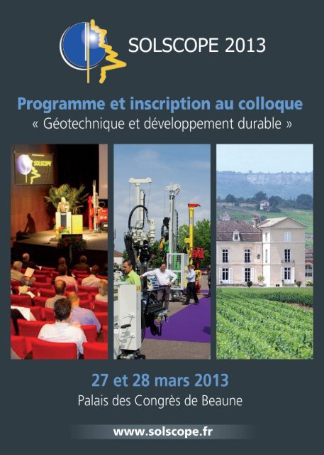 Le programme du colloque - Syntec ingenierie