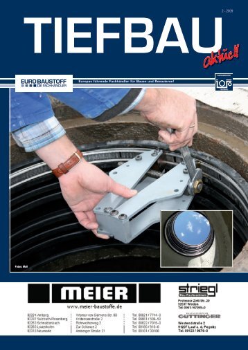 In eigener Sache - Meier Betonwerke und Baustoffhandel GmbH