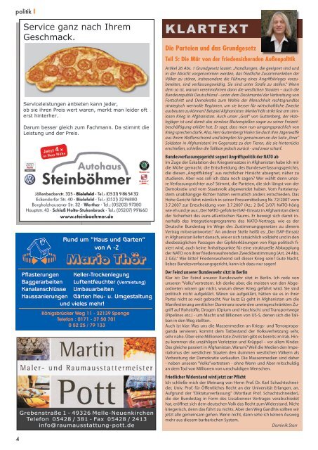Ausgabe Mai 2010 - Extrablatt