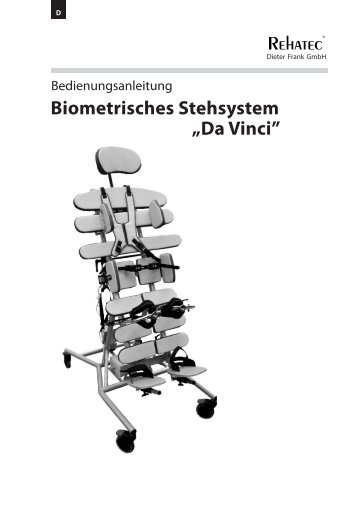 Biometrisches Stehsystem âDa Vinciâ - Rehatec