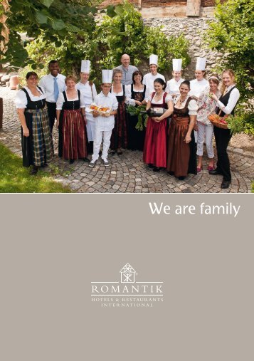 Download: We are family - Romantik Hotels & Restaurants