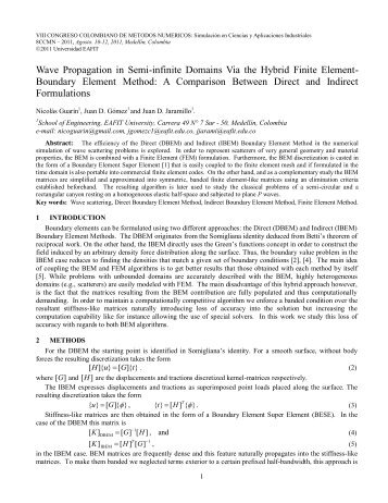 Boundary Element Method - Universidad EAFIT