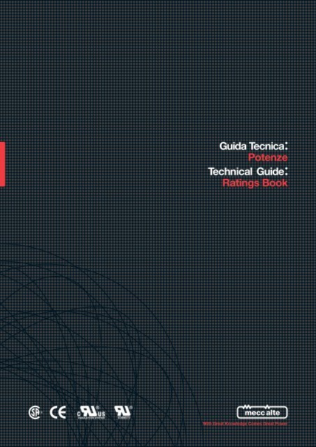 Guida Tecnica Technical Guide Ratings Book Potenze