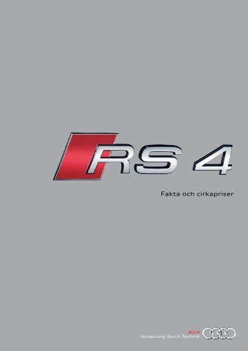 Audi RS4 - H-kan.se
