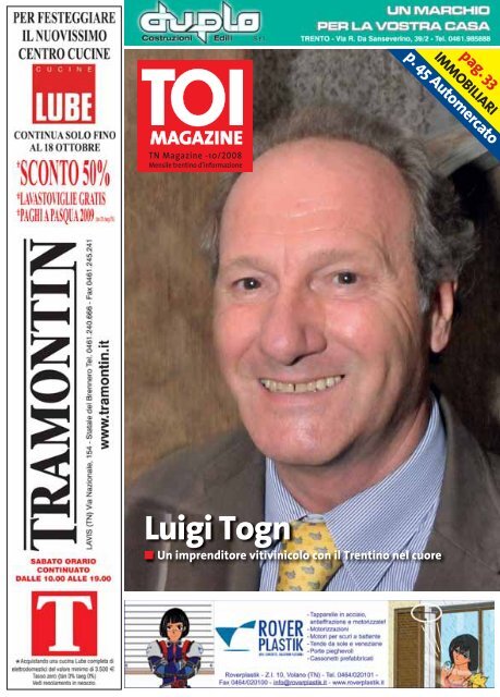 Luigi Togn - MEDIASTUDIO Giornalismo & Comunicazione