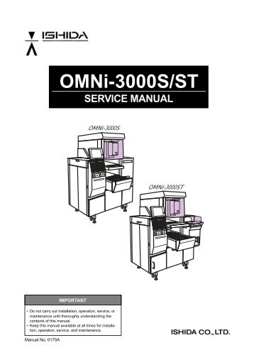 OMNi-3000S/ST SERVICE MANUAL - Rice Lake Weighing Systems