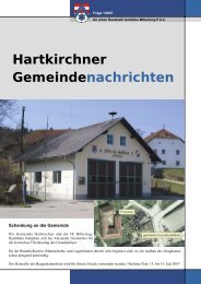 Hartkirchner Gemeindenachrichten - Hartkirchen - Land ...