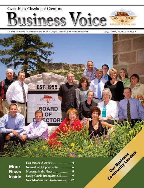 More News Inside - Castle Rock Chamber of Commerce