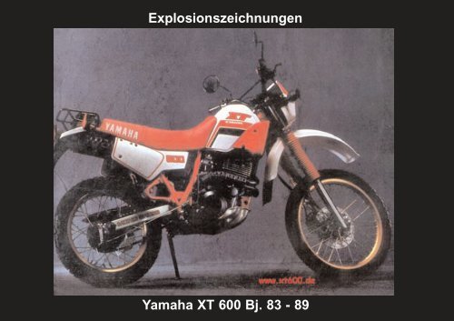 explosionszeichnung83-89.qxd (Page 1) - Yamaha XT600 / Tenere