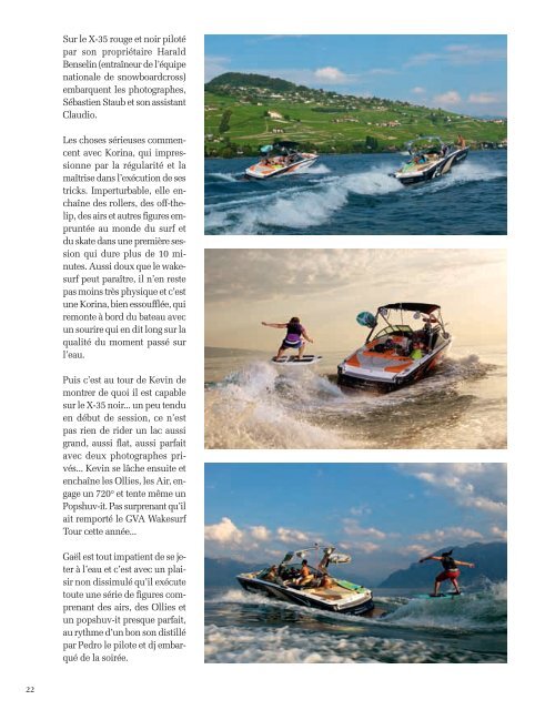 Le wakesurf - Magazine Sports et Loisirs