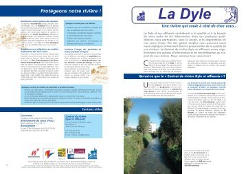 Protégeons notre rivière ! - Contrat de rivière Dyle-Gette