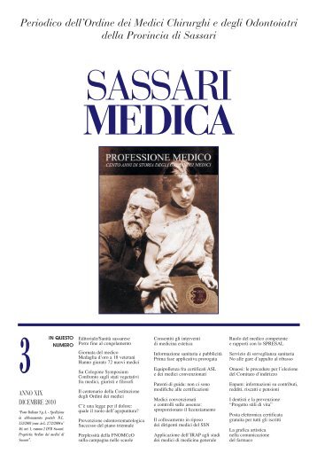 SASSARI MEDICA n. 3 - OMCeO Sassari