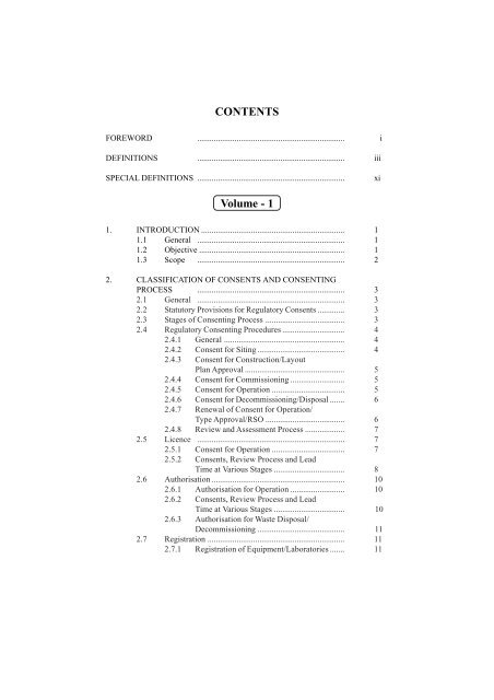 Volume 2 - Atomic Energy Regulatory Board