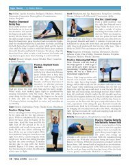 Lizard Lunge Practice - Yoga Living Magazine