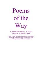 Poems of the Way - Bible Students Online