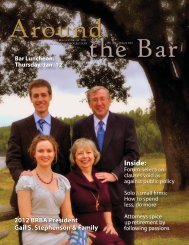 Inside: - Baton Rouge Bar Association