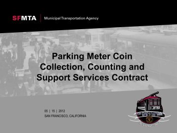 Parking Meter Coin Collection, Counting and Support Services ...