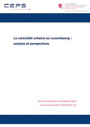 La centralitÃ© urbaine au Luxembourg - DÃ©partement de l ...