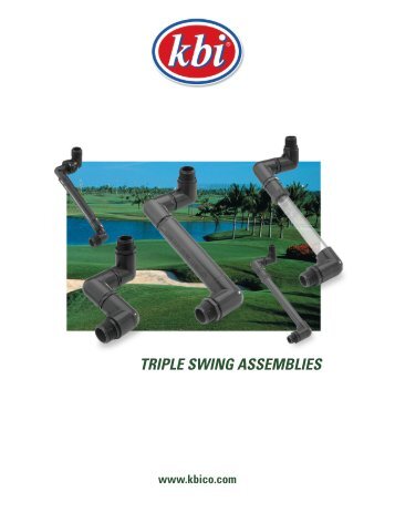 TRIPLE SWING ASSEMBLIES - NDS