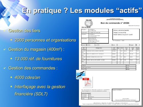 exemple de dÃ©ploiement d'un ERP open-source ... - (RMLL) 2007