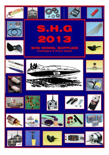 Download Catalogue - SHG Model Supplies