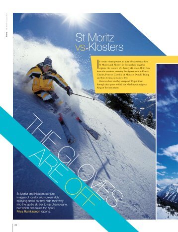 St Moritz vs Klosters - The Wealth Collection
