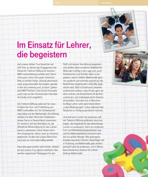Bildungswege - Telekom Stiftung