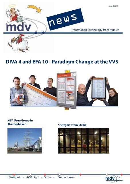 DIVA 4 and EFA 10 - Paradigm Change at the VVS