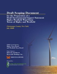 July 2008 Draft Scoping Document - Ripley Westfield Wind Farm