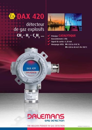 DAX 420 - Dalemans Gas Detection