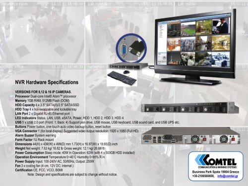 Nvr hardware hotsell