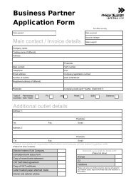 Business Partner Application Form - Daisy Distribution